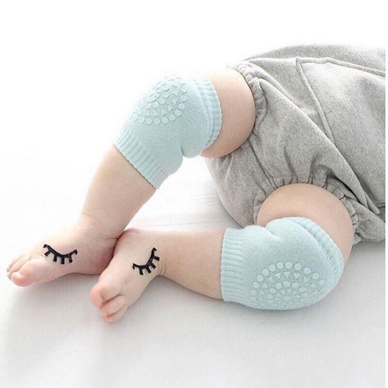 Crawling Knee Pads Protective Cushion Protector Legs Warmer - Blue