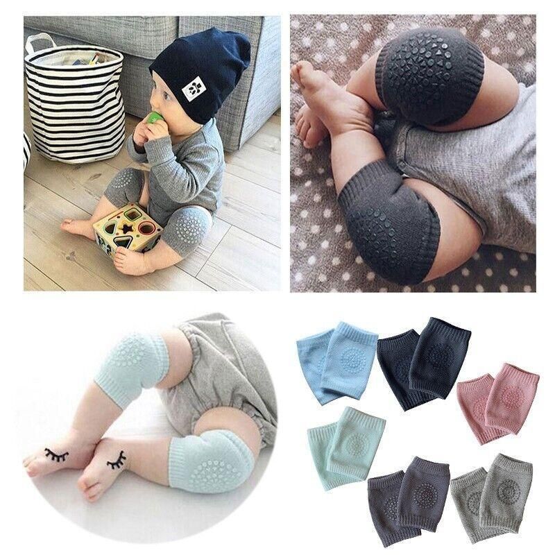 Crawling Knee Pads Protective Cushion Protector Legs Warmer - Navy