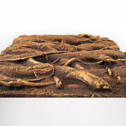 Pet Reptile Tank Board 3D Foam Backgrounds and Habitat Decoration 9 Styles - E