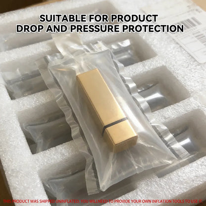 100PCS Lipstick Inflatable Bag Protective Packaging Clear Shockproof - 15x15cm