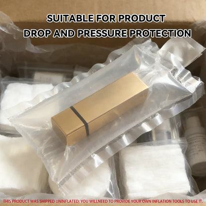 100PCS Lipstick Inflatable Bag Protective Packaging Clear Shockproof - 15x15cm