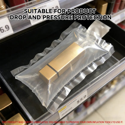 100PCS Lipstick Inflatable Bag Protective Packaging Clear Shockproof - 25x40cm