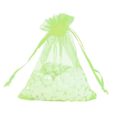 Organza Bag Sheer Bags Jewellery Wedding Candy Packaging Sheer Bags 13*18 cm - Grey