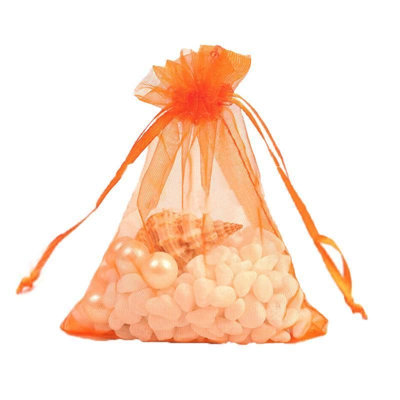 Organza Bag Sheer Bags Jewellery Wedding Candy Packaging Sheer Bags 13*18 cm - White