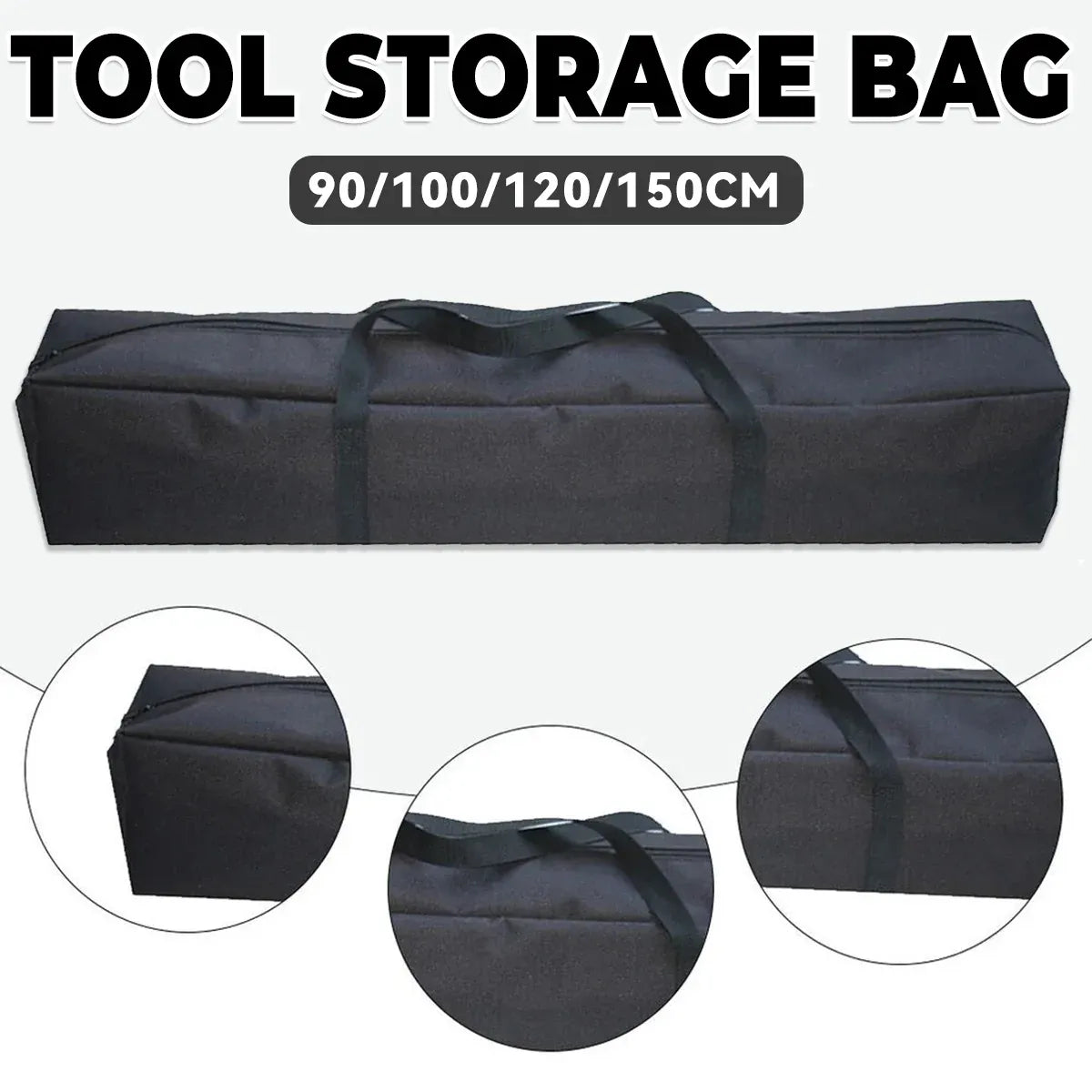 Camping Large Capacity Tool Bag Tote Water Resistant Durable For Outdoor Travel - 150cm