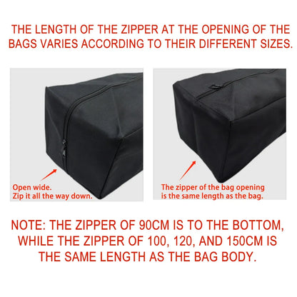 Camping Large Capacity Tool Bag Tote Water Resistant Durable For Outdoor Travel - 150cm