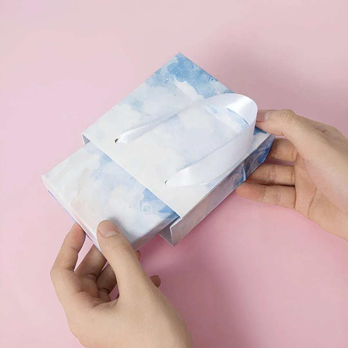 20PCS Cloud Jewelry Box Earrings Necklace Ring Bracelet DisplayOrganizer - 11*12*6cm（Bag）