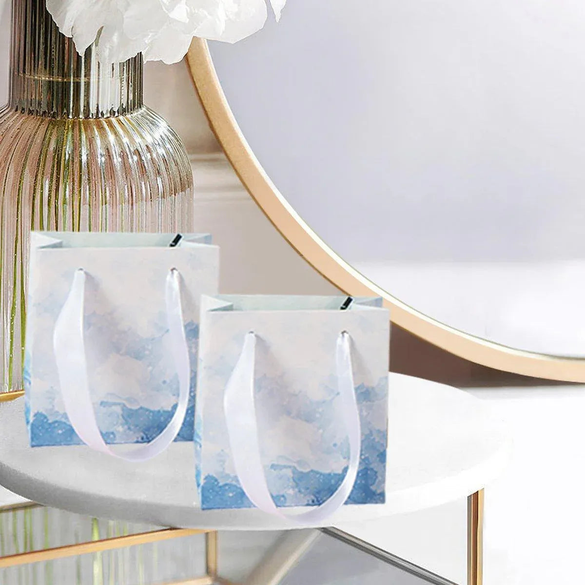 20PCS Cloud Jewelry Box Earrings Necklace Ring Bracelet DisplayOrganizer - 11*12*6cm（Bag）