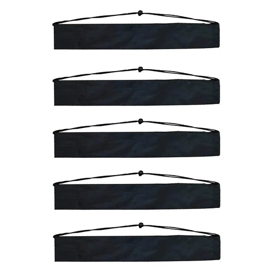 5pc Tripod Stand Drawstring Storage Bag Polyester Foldable Portable