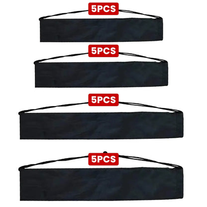 5pc Tripod Stand Drawstring Storage Bag Polyester Foldable Portable