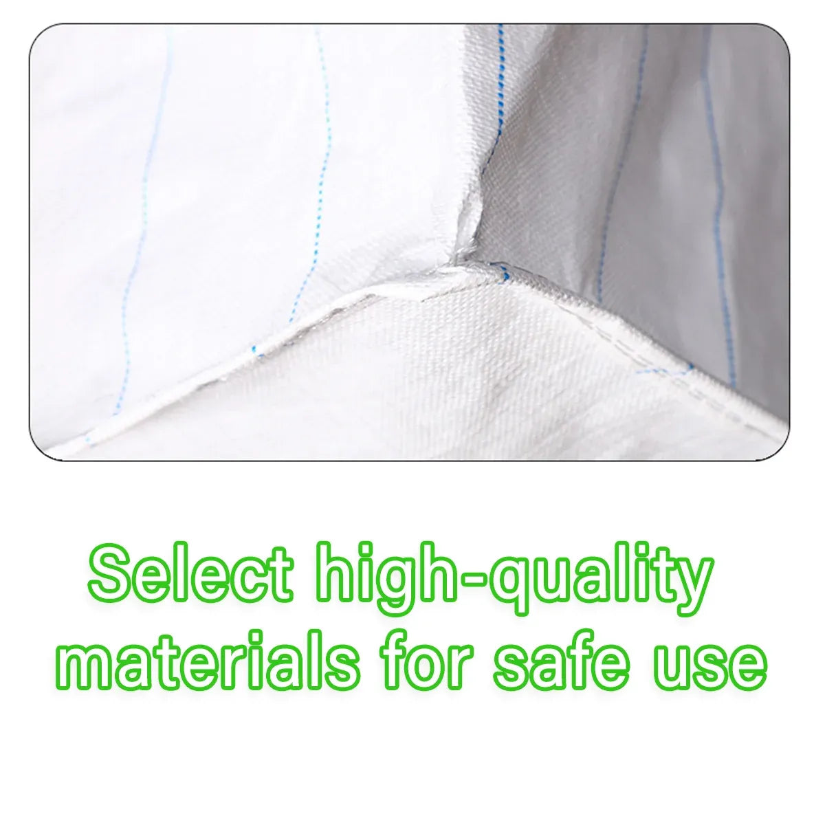 White Woven Bulk Ton Bag Industrial Container Packaging Bag