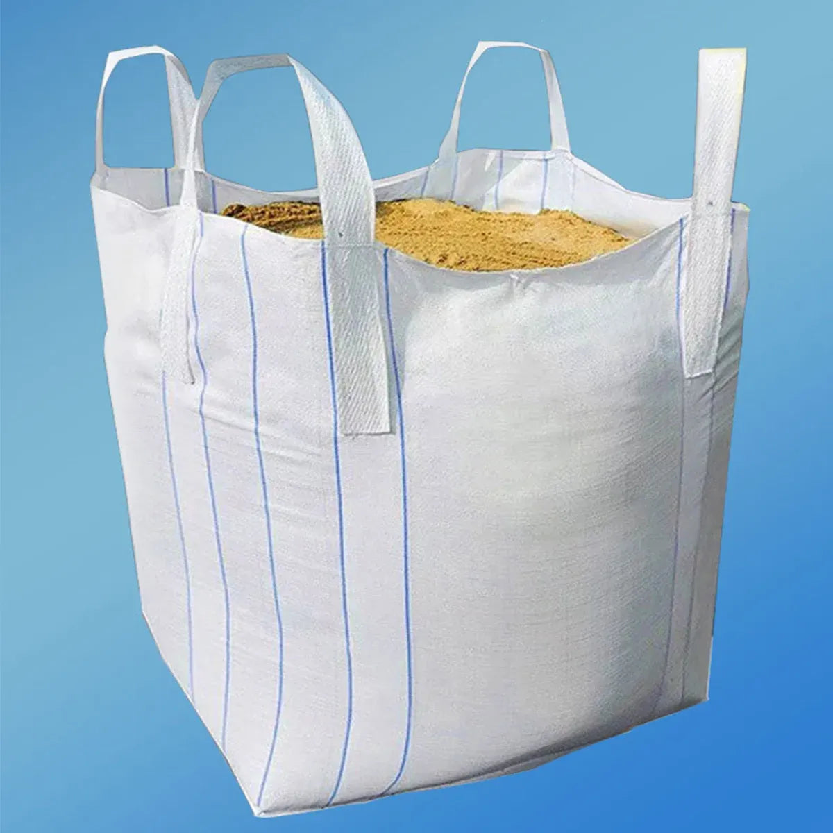 White Woven Bulk Ton Bag Industrial Container Packaging Bag