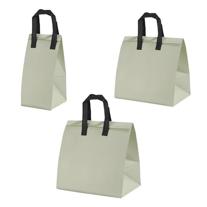 50 Pcs Waterproof Insulated Packaging Bags for Hot and Cold Drinks - S
