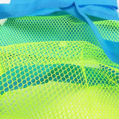 Mesh Beach Toy Bag Sand Away Tote for Swimming Pool Storage S or L Size - S