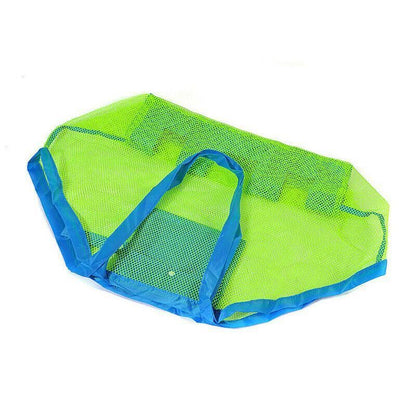 Mesh Beach Toy Bag Sand Away Tote for Swimming Pool Storage S or L Size - S