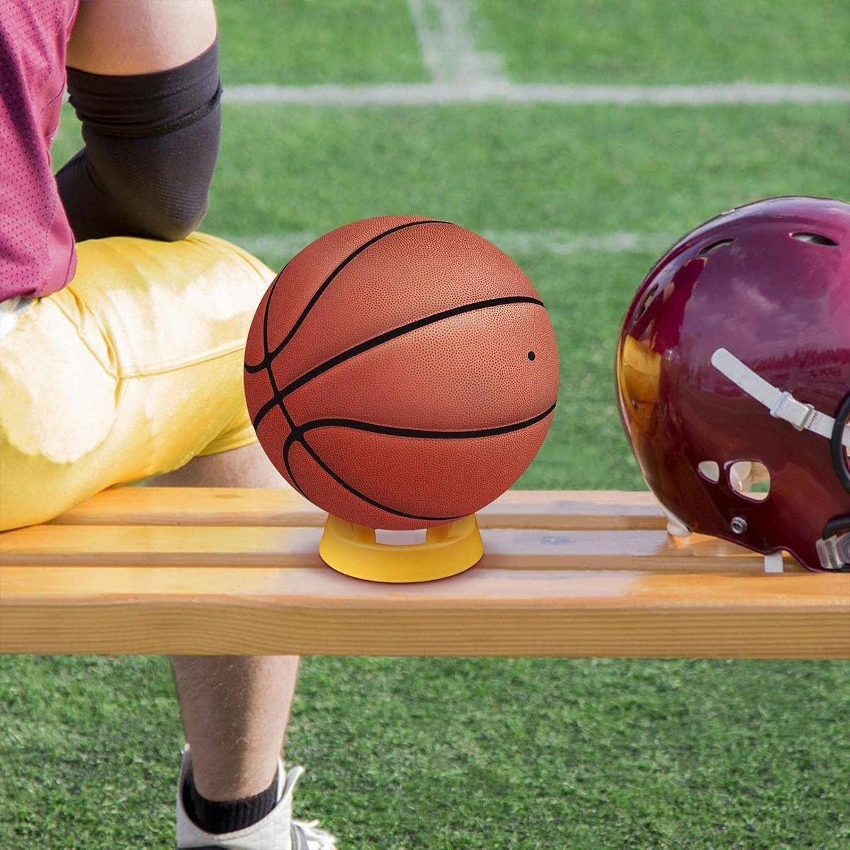 2PCS Football Basketball Volleyball Storage Stand Multi-Functional Ball Holder - Blue