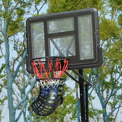 Basketball Ball Return Attachment Rebound Net Training Shot Practice Hoop System