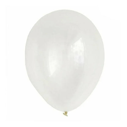 25cm Pastel Latex Balloons for Party Decoration Macaron Colour Helium Air Fill 10/100PCS - White 10PCS