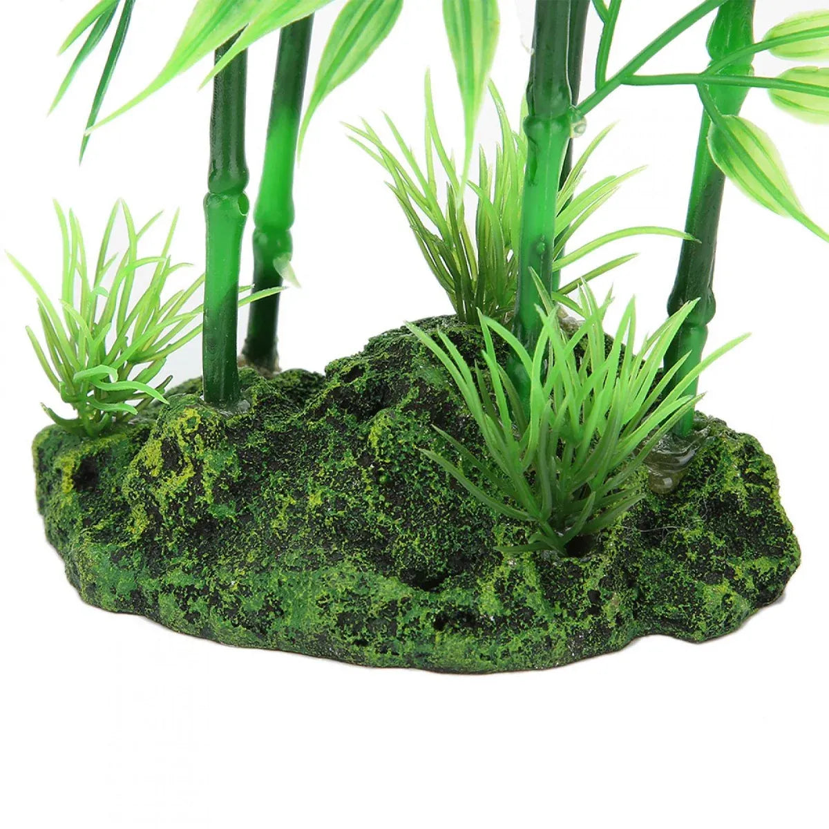 Aquarium Simulation Bamboo Decor Fish Tank Background Decoration