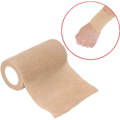 6PCS Self Adhesive Elastic Wrap Non Woven Cohesive Tape for Sports and Daily Use - 7.5cm