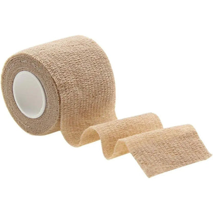 6PCS Self Adhesive Elastic Wrap Non Woven Cohesive Tape for Sports and Daily Use - 7.5cm