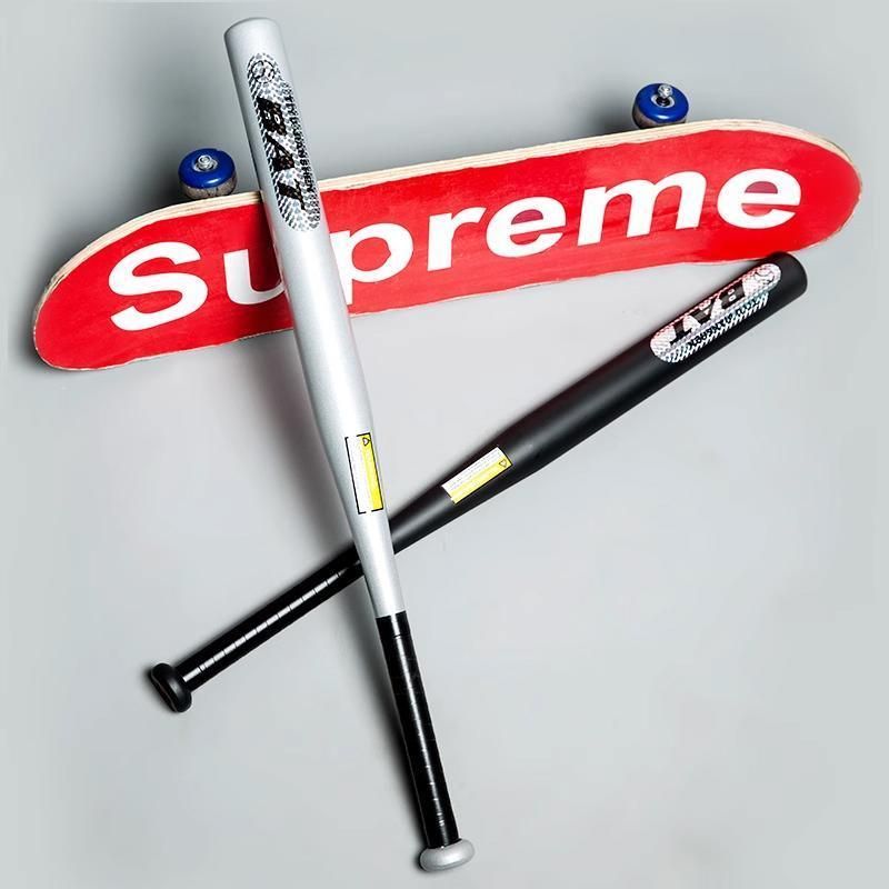 25inch 63CM Alloy Steel Metal Baseball Bat Racket 4 Colours - Blue