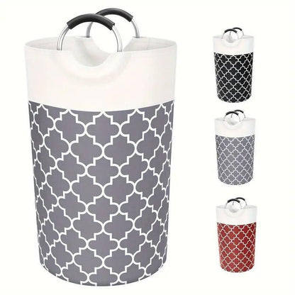 82L Large Capacity Laundry Basket for Dirty Clothes Toy Storage and Organizing - Black
