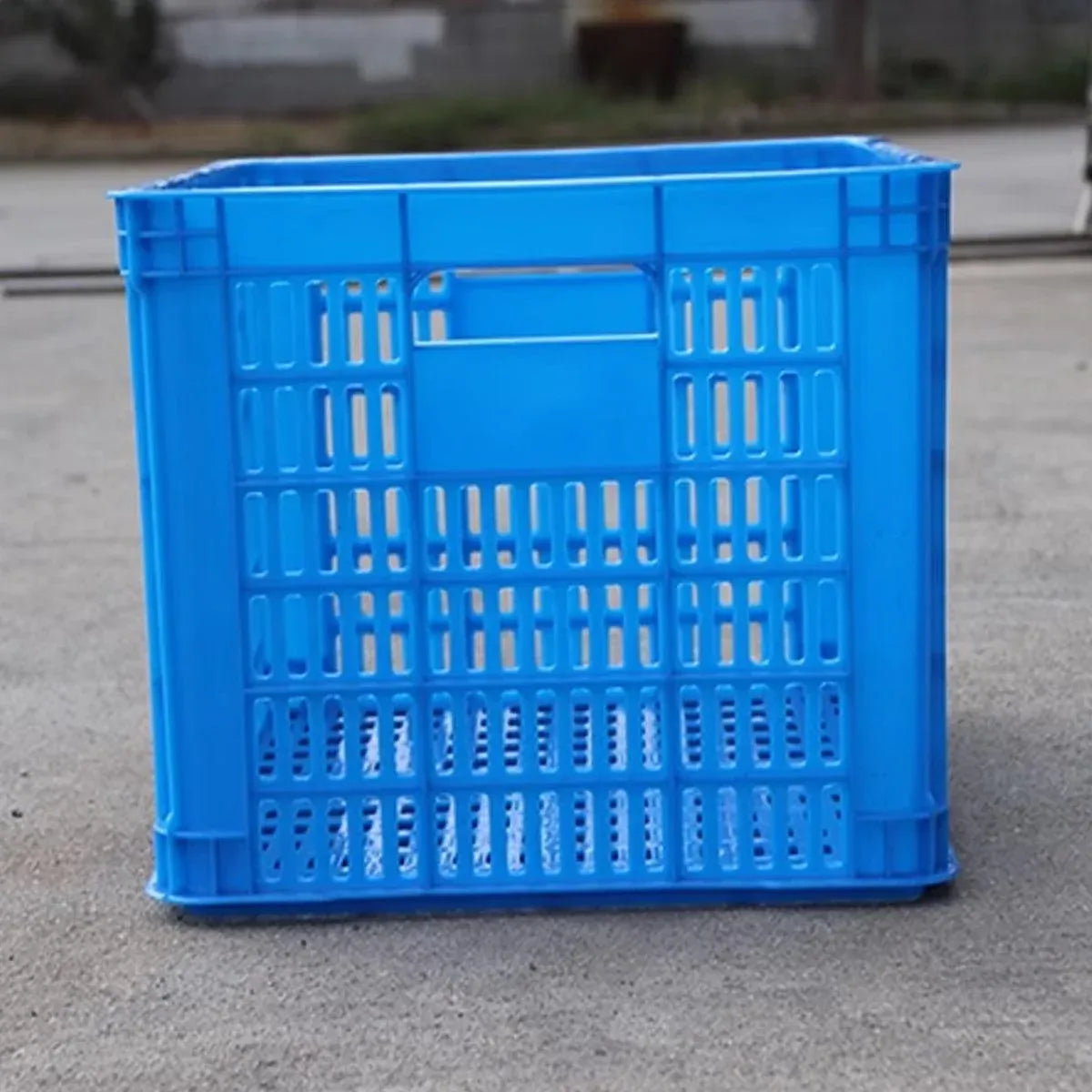 Plastic Rectangular Storage Basket Finishing Transport Box Organizer for Home - 52x36x31cm