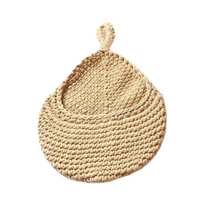 Hanging Wall Organizer Vegetable Fruit Basket Kitchen Storage Pouch Bag Diy 6Size - XXL