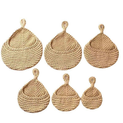 Hanging Wall Organizer Vegetable Fruit Basket Kitchen Storage Pouch Bag Diy 6Size - XXL