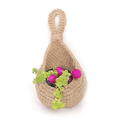 Hanging Wall Organizer Vegetable Fruit Basket Kitchen Storage Pouch Bag Diy 6Size - XXL