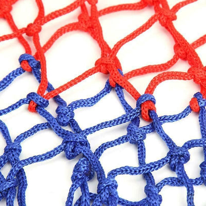 2Pcs Tri-Colour Basketball Hoop Nets Red White Blue Standard Replacement
