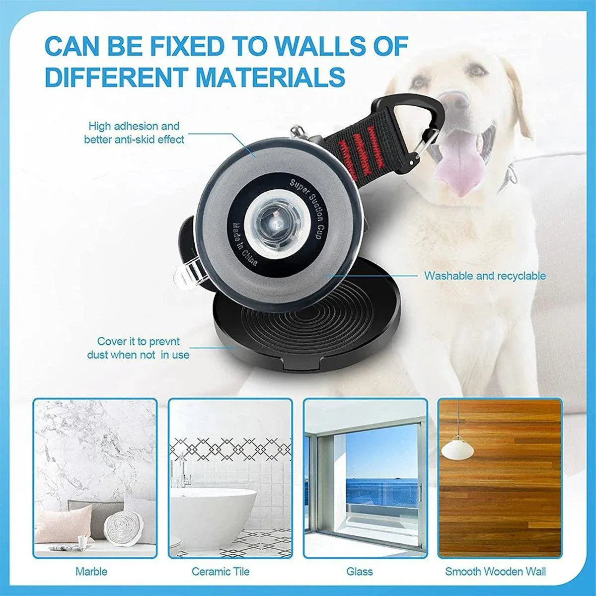 Dog and Cat Grooming Bath Holder Pet Clipper Blow-Dry Leash Table Sling Set