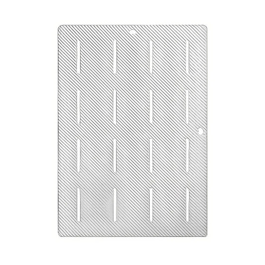 Bathroom Floor Mat Non Slip Shower Rug Soft Quick Dry Household Bath Carpet Mat - White