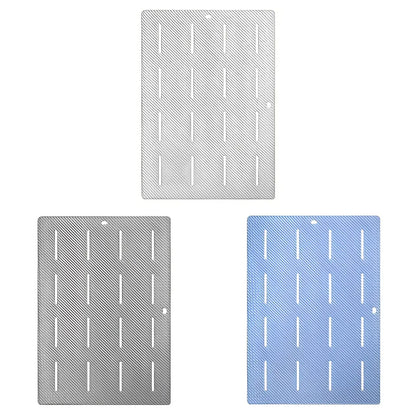 Bathroom Floor Mat Non Slip Shower Rug Soft Quick Dry Household Bath Carpet Mat - White