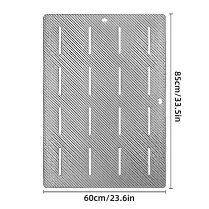Bathroom Floor Mat Non Slip Shower Rug Soft Quick Dry Household Bath Carpet Mat - White