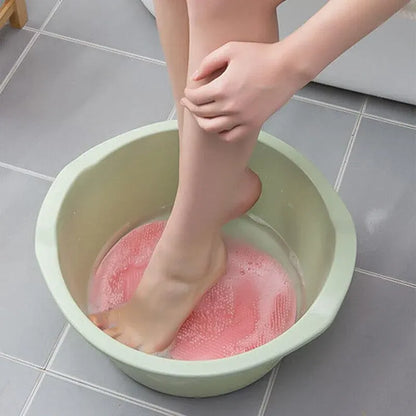 Foot Scrubber Massage Pad Shower Exfoliating Brush Cleaning Mat