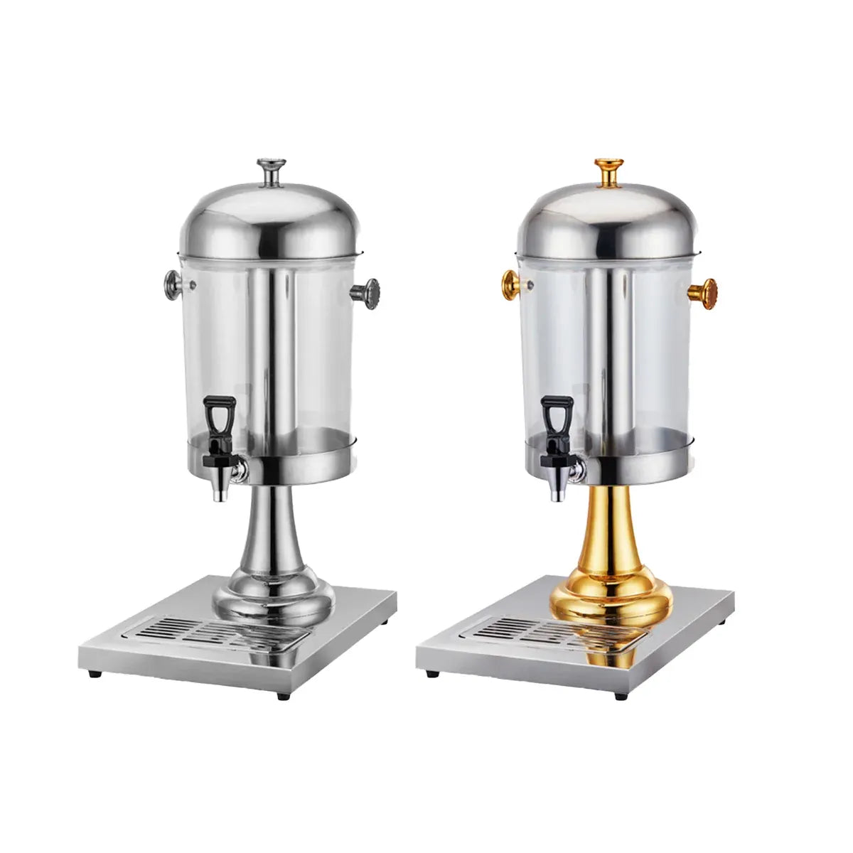 8L Stainless Steel Juice Dispenser Cold Beverage Coffee Milk Tea Machine - Golden
