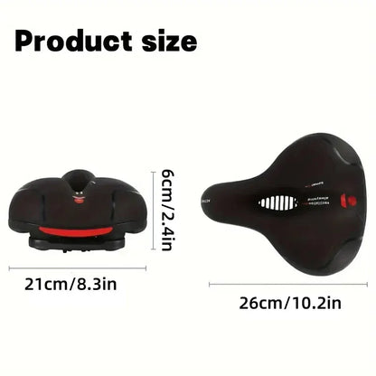 Bicycle Saddle Cushion Comfort Seat Pad Universal Fit Bike Riding Cushion Pad