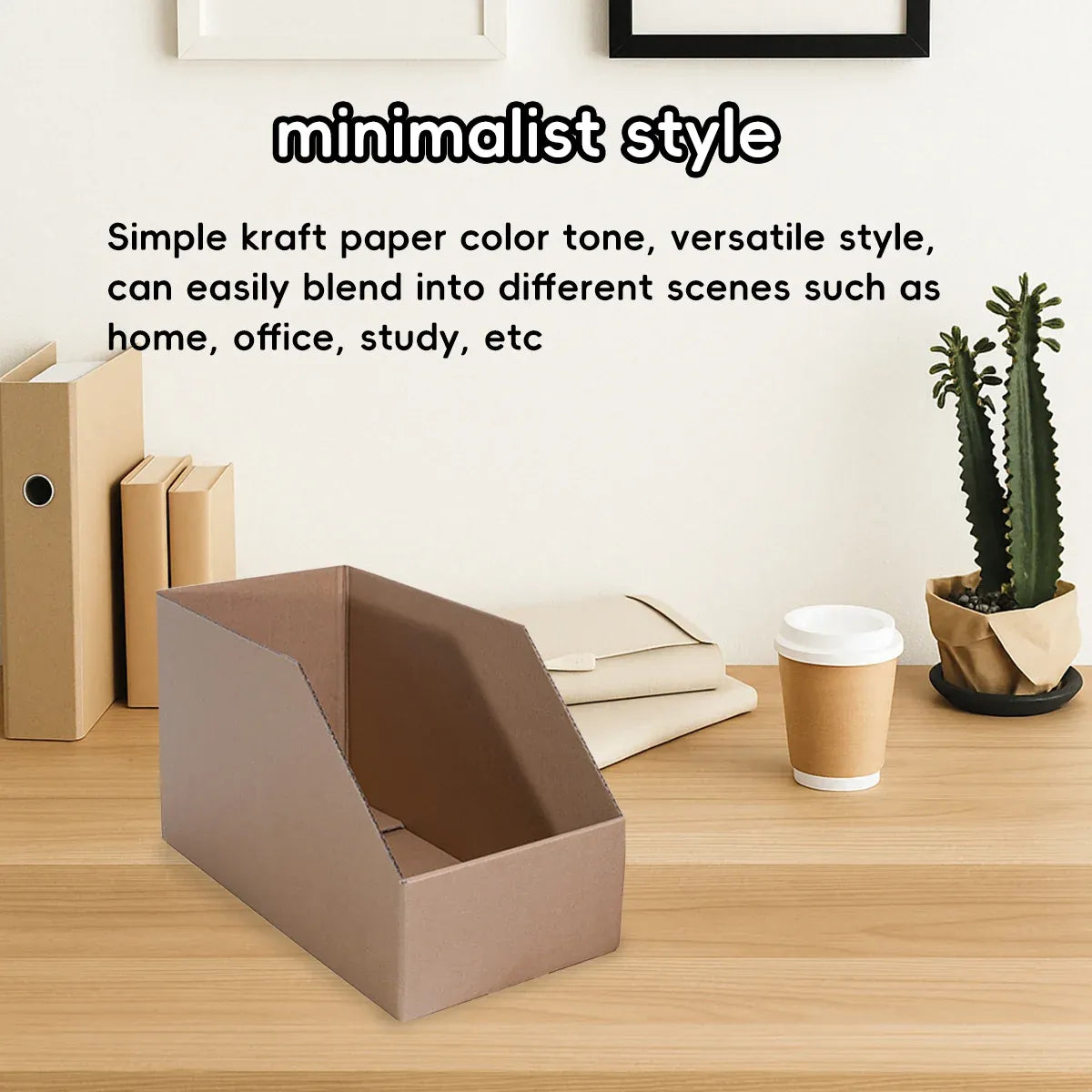 Classified Storage Slanted Mouth Display Box for Storage Dustproof Durable - 38x18x22cm