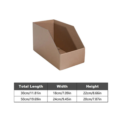 Classified Storage Slanted Mouth Display Box for Storage Dustproof Durable - 50x24x20cm