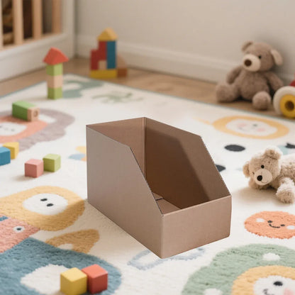 Classified Storage Slanted Mouth Display Box for Storage Dustproof Durable - 50x24x20cm