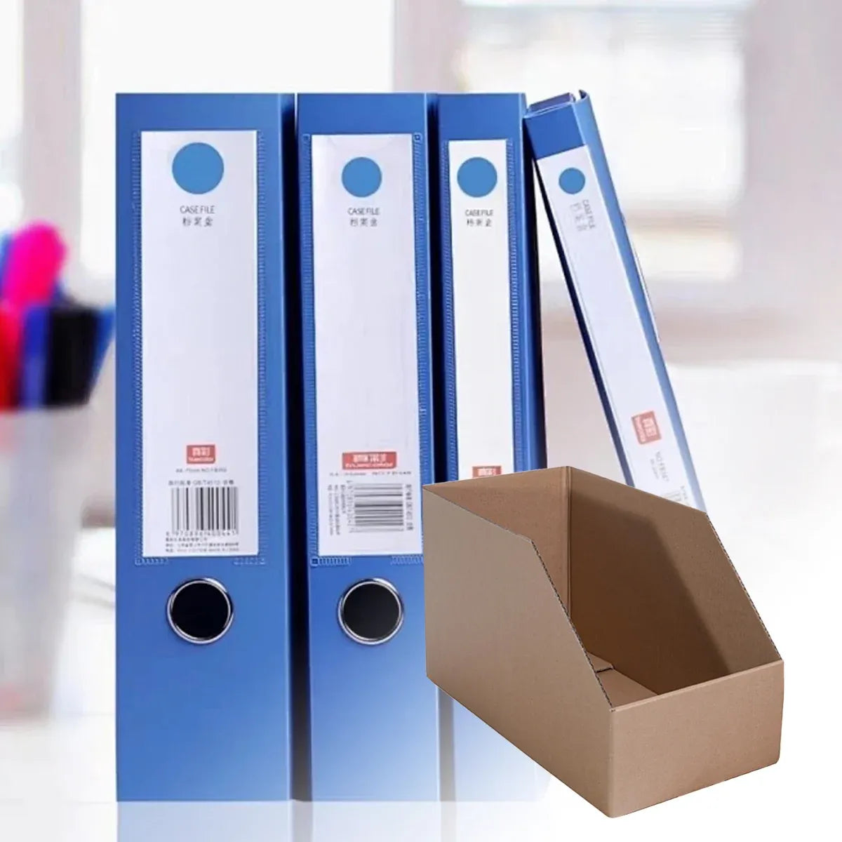 Classified Storage Slanted Mouth Display Box for Storage Dustproof Durable - 50x24x20cm
