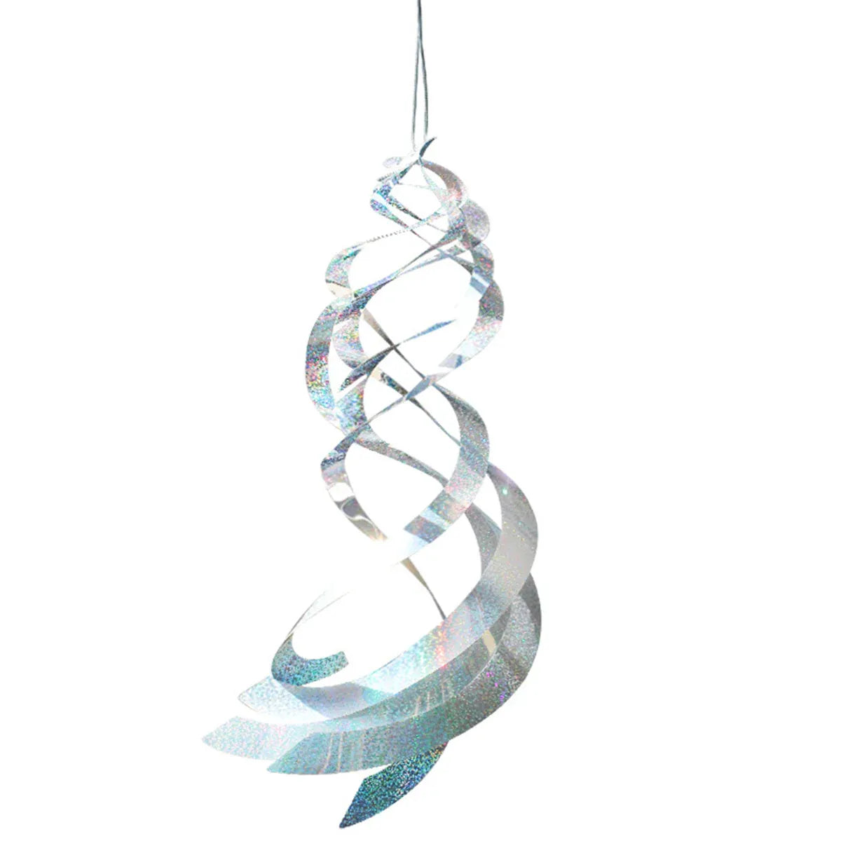 10PCS Hanging Reflective Bird Deterrent Wind Spinner Outdoor Garden Yard