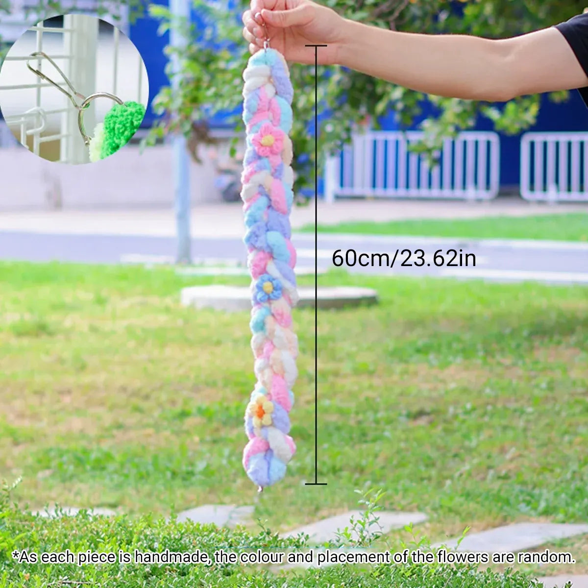 Small Pets Climbing Rope for Small Pet Cage Play Exercise Chewing Toy Use - Colourful