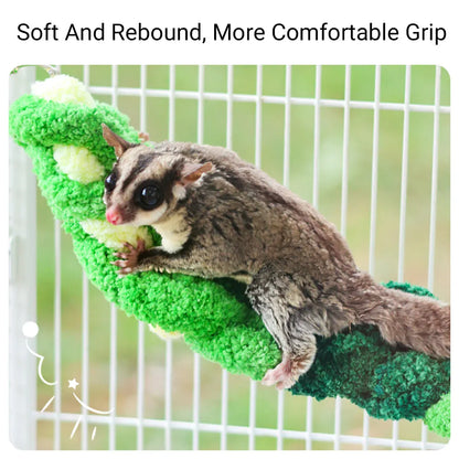 Small Pets Climbing Rope for Small Pet Cage Play Exercise Chewing Toy Use - Colourful