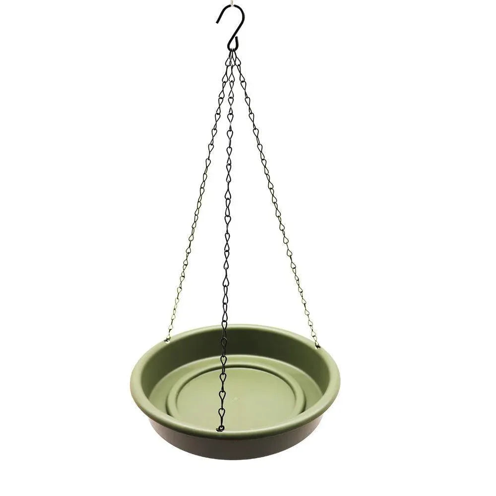 Outdoor Garden Hanging Bird Feeder Garden Automatic Hummingbird Water Feeder - Grey