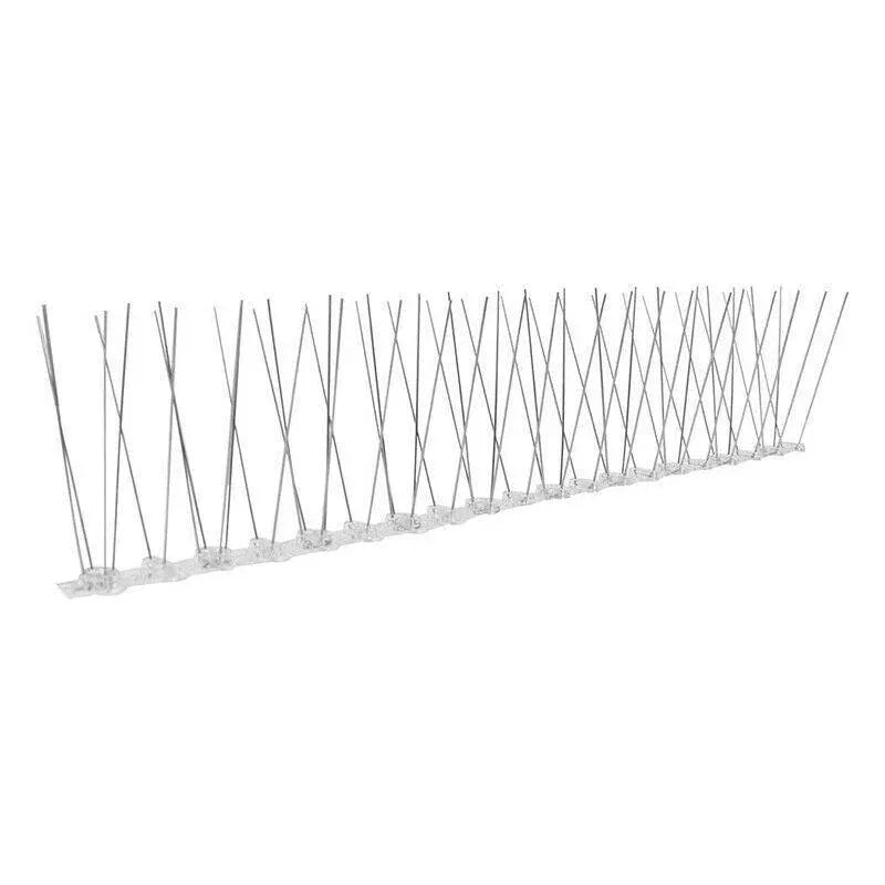 Lambu 10X 50Cm Anti Bird Spikes Pigeon Deterrent Repellent Bird Sting Stainless - 30 Groups