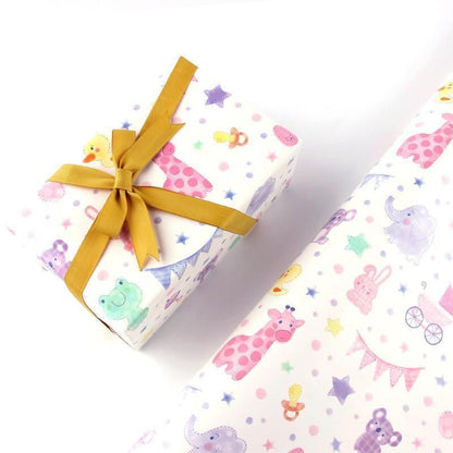 20pcs Cute Animal Cartoon Gift Wrapping Paper for Toys Bookskin and Crafts - Birthday Gift-20PCS