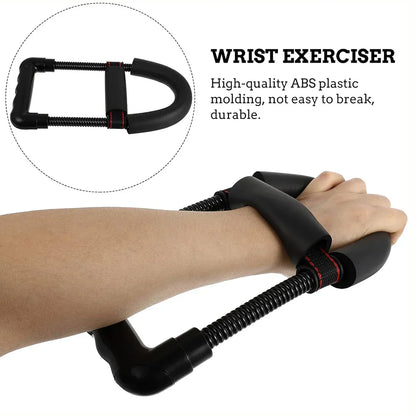 Adjustable 3Level Wrist Strengthener Grip Strength Trainer for Hand Exercise Use - Black